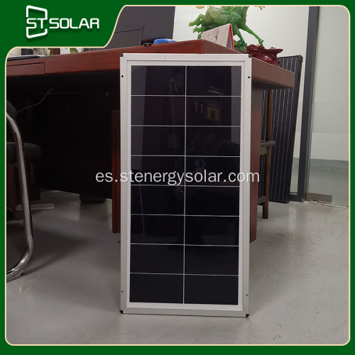 Panel solar flexible monocristalino de alta eficiencia
